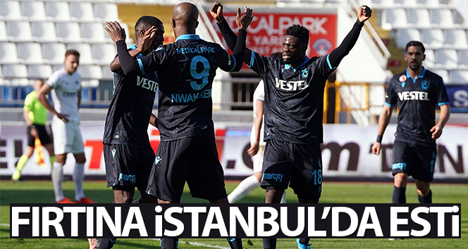 Trabzonspor, Kasımpaşa’yı 2-1 mağlup etti