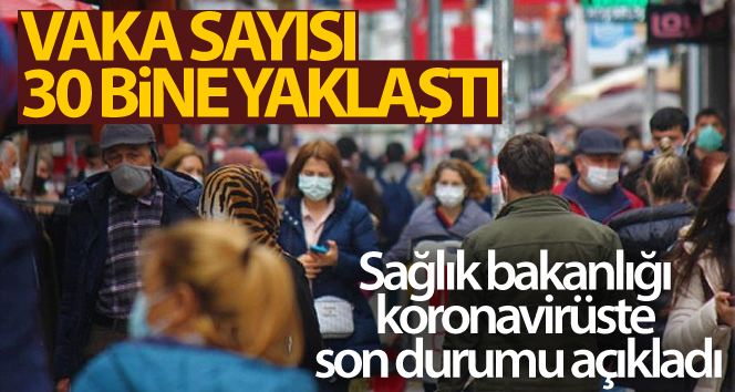 Türkiye’de son 24 saatte 29.762 koronavirüs vakası tespit edildi, 146 kişi hayatını kaybetti
