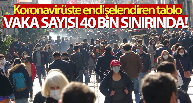 Türkiye’de son 24 saatte 39.302 koronavirüs vakası tespit edildi