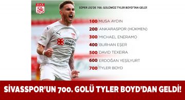 Yiğidolar’ın Süper Lig’deki 700. golünü Tylor Boyd attı