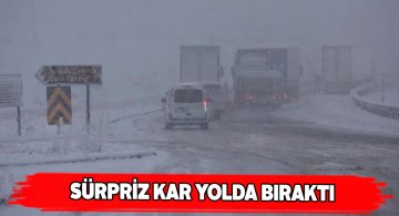 Sivas genelinde etkili olan kar yağışı ulaşımı aksattı