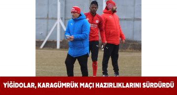 Yiğidolar, Fatih Karagümrük maçına hazırlanıyor