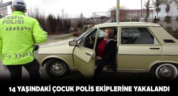 14 yaşındaki çocuk ailesinin arabasını kaçırdı