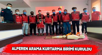 Sivas’ta ‘Alperen Arama Kurtarma Timi’ oluşturuldu