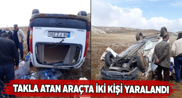 Gürün’deki trafik kazasında 2 kişi yaralandı