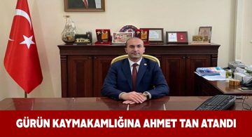 Hafik ilçesi Kaymakamı Gürün Kaymakamı olarak atandı