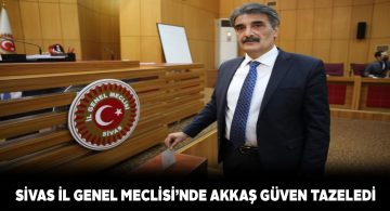 Hakan Akkaş yeniden İl Genel Meclisi Başkanı seçildi