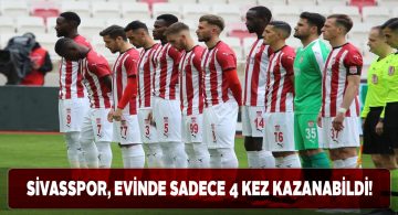 Kırmızı-beyazlılar kendi evindeki maçlarda başarılı değil
