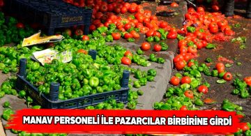 Sivas merkezde manav ve pazarcı kavgası