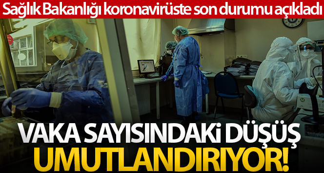 Sağlık Bakanlığı, Türkiye’nin son 24 saatlik korona virüs tablosunu açıkladı