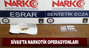 Sivas’ta sokak satıcılarına operasyon gerçekleştirildi