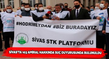 Sivil Toplum Kuruluşları Platformundan amirallere suç duyurusu