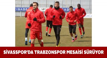 Kırmızı-beyazlılar Trabzonspor maçı idmanlarına devam ediyor