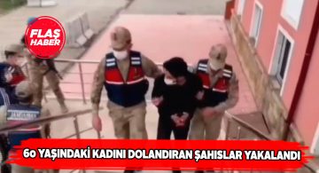 Yaşlı kadını dolandıran 3 şahıs kıskıvrak yakalandı