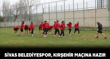 Yeşil-beyazlılar Kırşehir maçı için antrenmanları tamamladı