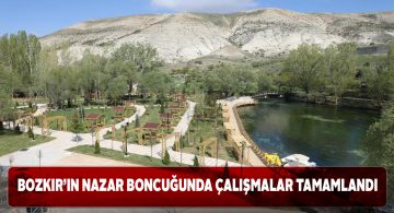 ‘Bozkırın Nazar Boncuğu’nda çevre düzenlemeleri tamamlandı