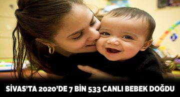 2020 yılında 7,533 yeni bebek dünyaya geldi
