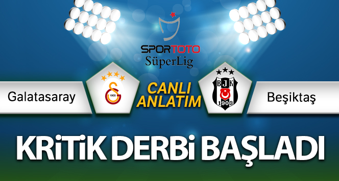 Galatasaray – Beşiktaş Canlı Anlatım