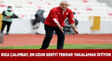 Rıza Çalımbay kendi rekorunu kırmak istiyor