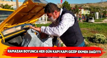 Gürün ilçesinde örnek yardım faaliyeti