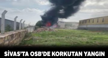 OSB’de çıkan yangın paniğe neden oldu