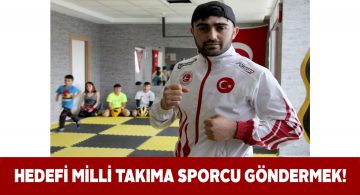 Sivaslı kick boksçu Turan Arıs yeni sporcular yetiştiriyor