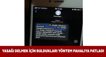 Sokağa çıkabilmek için buldukları yöntem işe yaramadı
