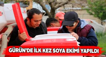 Tarım danışmanları Gürünlü çiftçilere destek oluyor