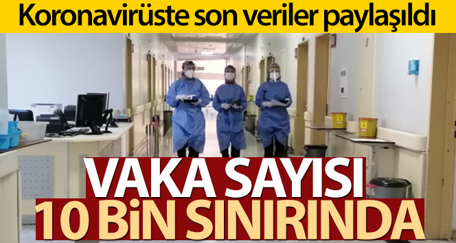 Türkiye’de son 24 saatte 10.174 koronavirüs vakası tespit edildi