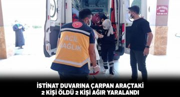 Sivas’taki trafik kazasında 2 ölü 2 ağır yaralı