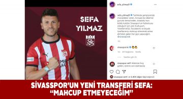Sefa Yılmaz kırmızı-beyazlı forma ile ilk açıklamayı yaptı