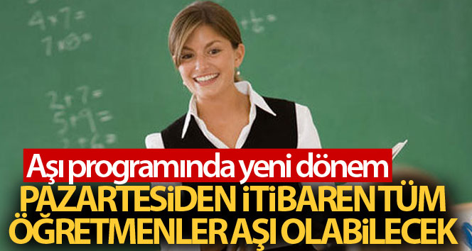 Bakan Koca’dan öğretmenler için aşı açıklaması