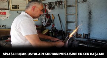 Bıçak ustalarının bayram mesaisi başladı