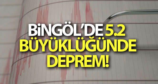 Bingöl’de korkutan deprem!