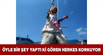 Bu korkuluktan sadece kargalar değil insanlar da korkuyor