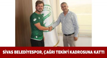 Çağrı Tekin Sivas Belediyespor ile anlaşma imzaladı
