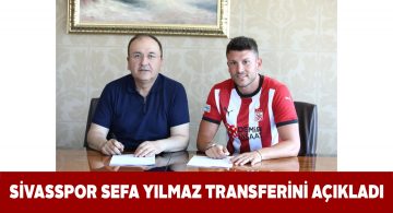 Sefa Yılmaz kırmızı-beyazlı formayı giydi