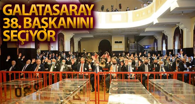 Galatasaray 38. başkanını seçiyor