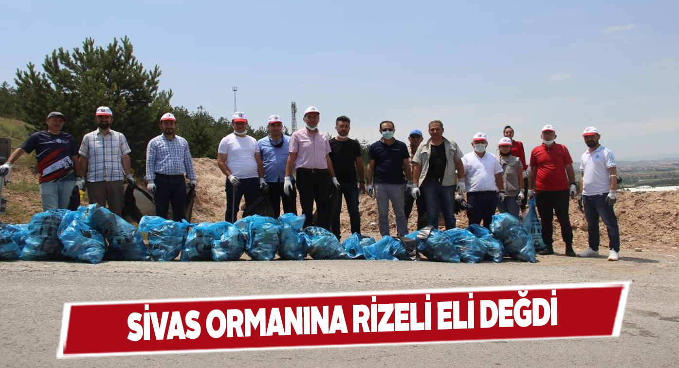 Genel Sekreterden Sivas Ormanı için anlamlı faaliyet