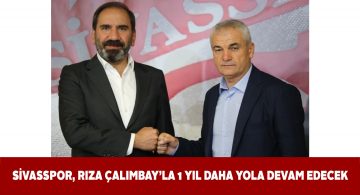 Tecrübeli teknik adam Rıza Çalımbay sözleşmeye imza attı