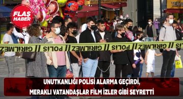 Unutulan kadın çantası paniğe neden oldu