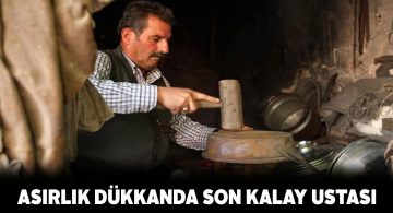Zara’nın tek ‘kalay ustası’ mesleğini devredecek çırak bulamıyor