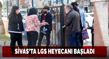 Türkiye genelinde LGS sınavı heyecanı yaşandı