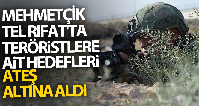 Mehmetçik, Afrin’de hastaneye saldıran terör örgütü PKK/YPG’ye ait hedefleri vurdu