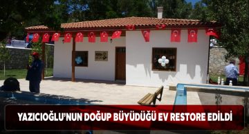 Muhsin Yazıcıoğlu’nun evi ‘Anı Evi’ olarak restore edildi
