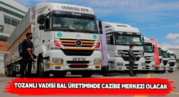 Sivaslı arıcılara kovan ve petek dağıtıldı