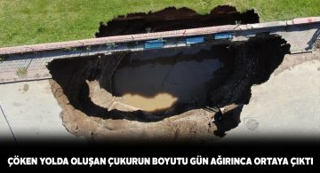 Sivas’ta köprü inşaatında göçük meydana geldi