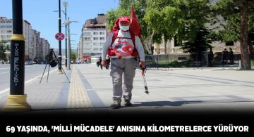 ‘Milli Mücadele’ için Sivas’tan Erzurum’a yürüyecek