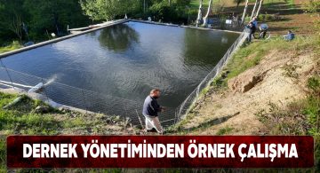 Bu köyde sulama havuzlarının etrafı telle çevrildi