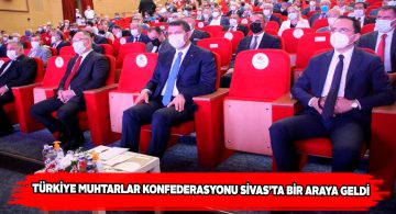 ‘Türkiye Muhtarları El Ele’ projesi Sivas’ta tanıtıldı